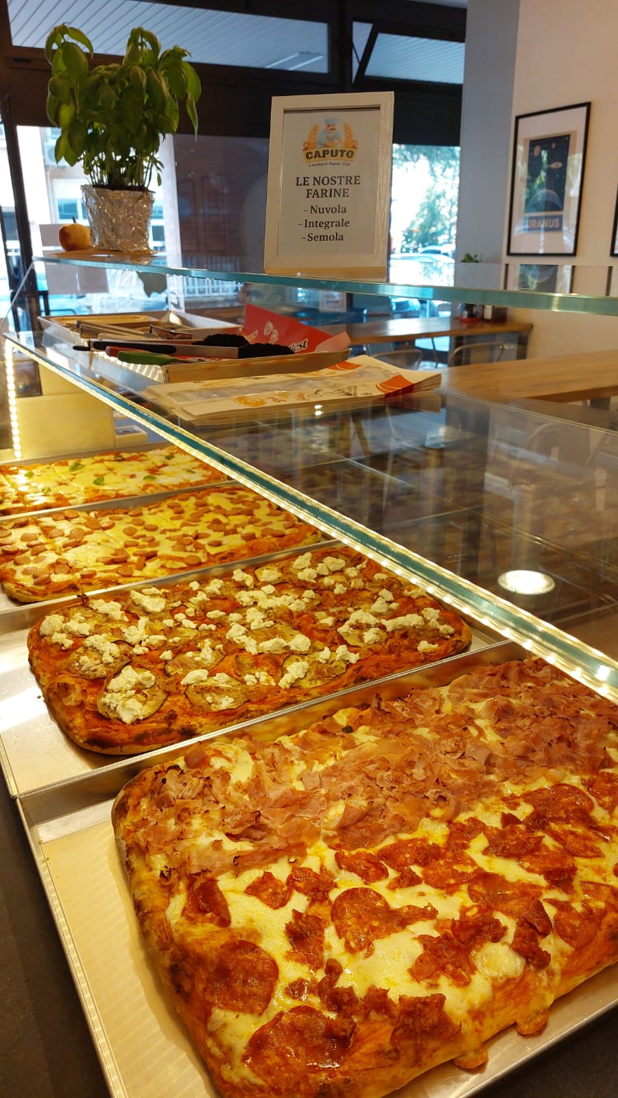 Pizze Rocket Pizza in teglia